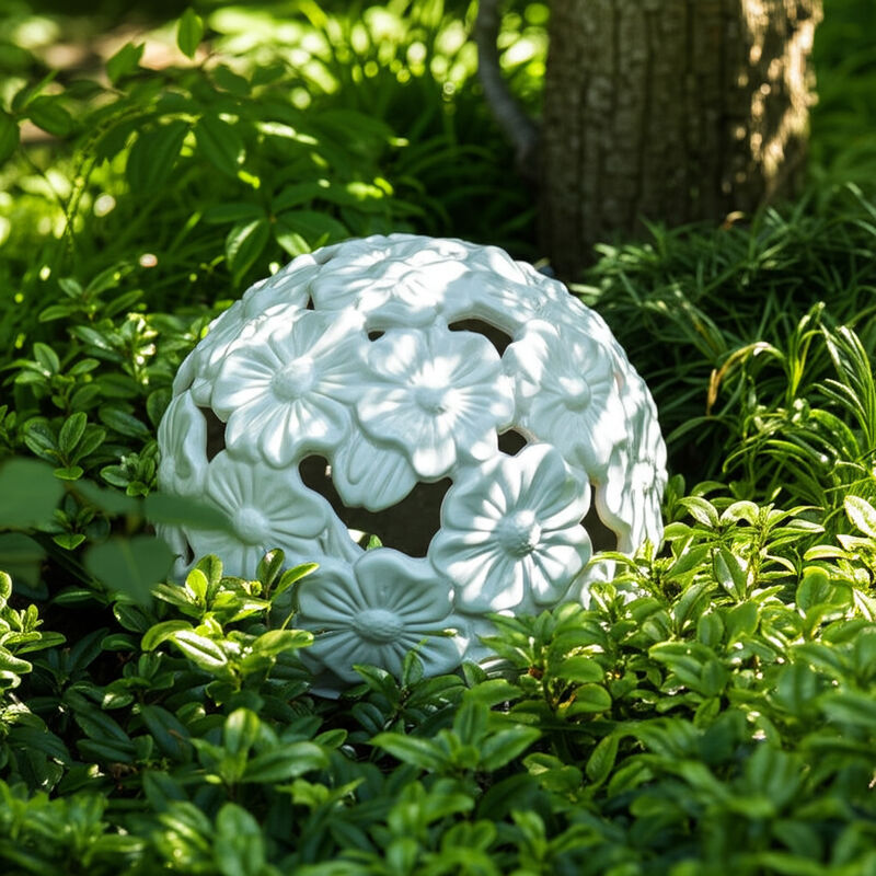 Flower Cut-Out Garden Orb