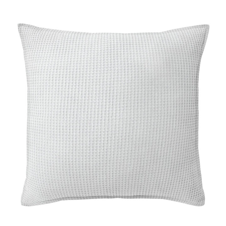 6ix Tailors Fine Linens Classic Waffle White Decorative Throw Pillows