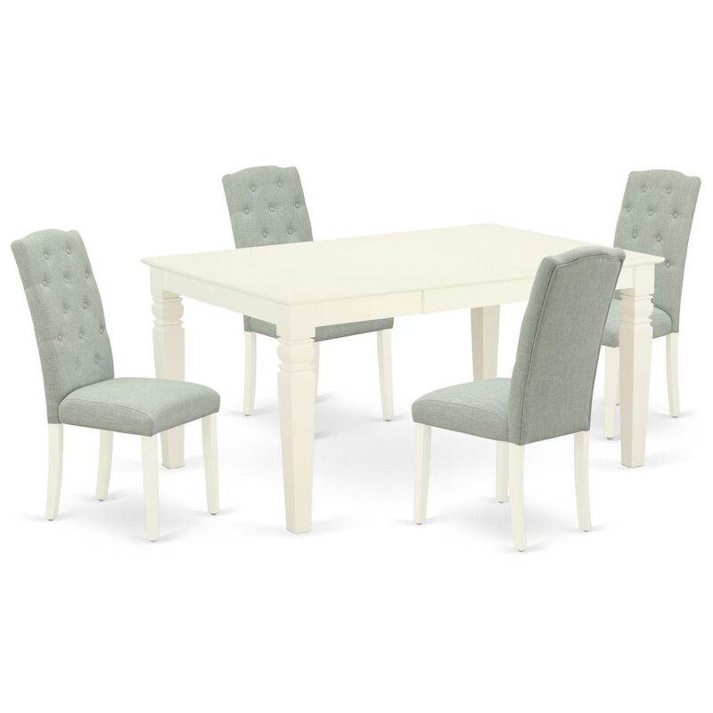 Dining Room Set Linen White