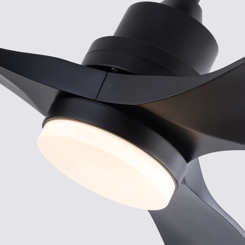 ELEMENT ACE 42 Inch Noiseless Ceiling Fan with Integrated LED Lighting, Remote Control, Reversible DC Motor, 3 Blades for Patios, Farmhouse and Home Use image number 8