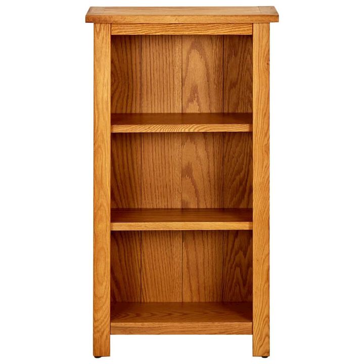 Bookcase Natural oak Solid oak wood, MDF Medium Bookcase