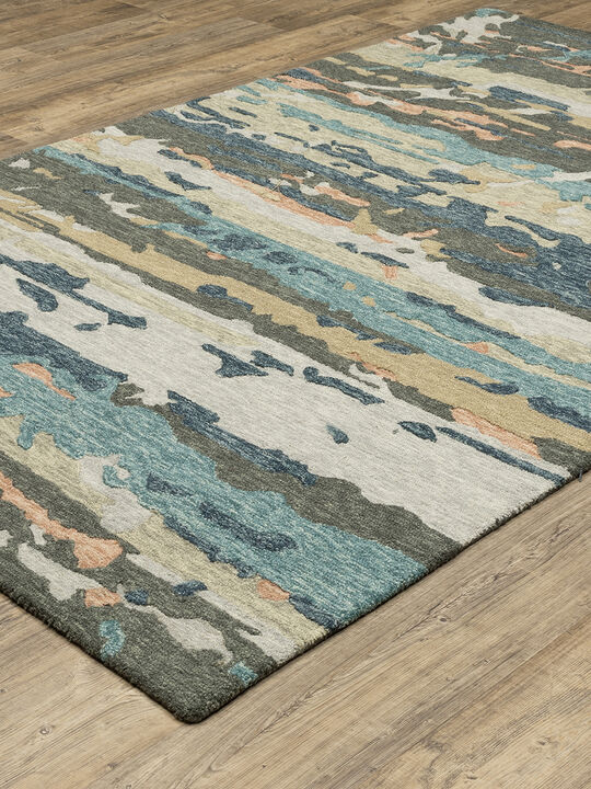 Kipton 10' x 13' Grey Rug