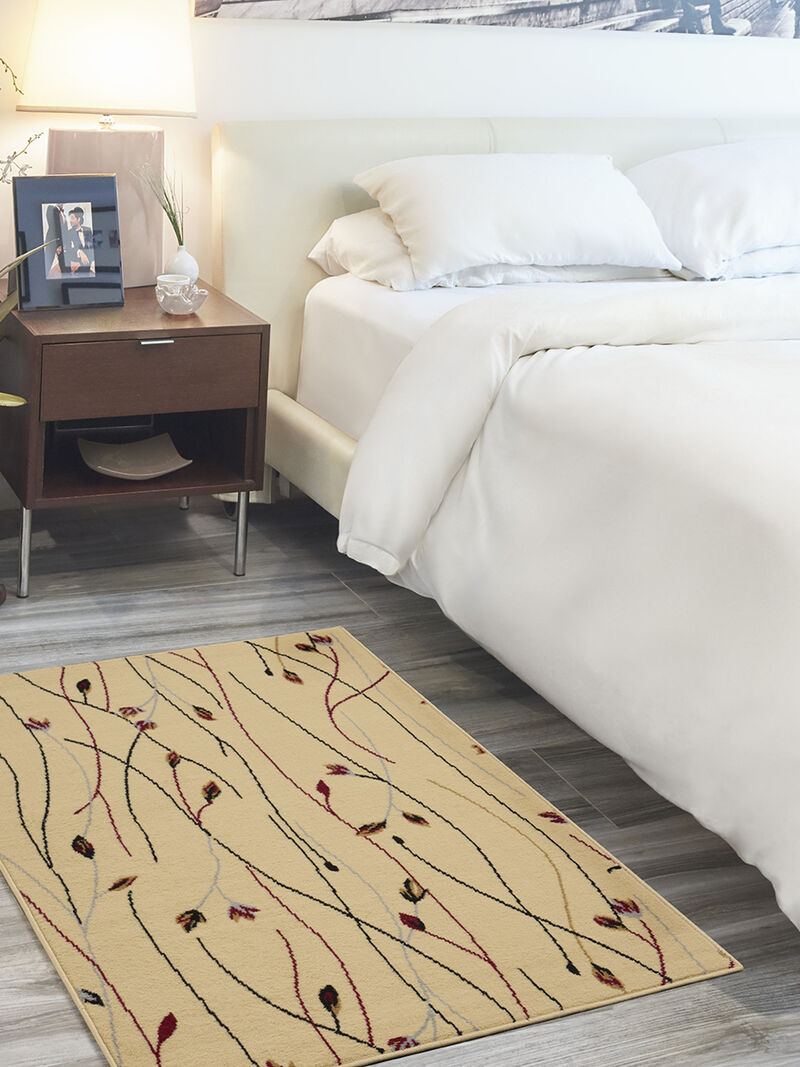 Grafix GRF15 Cream 3' x 5' Rug