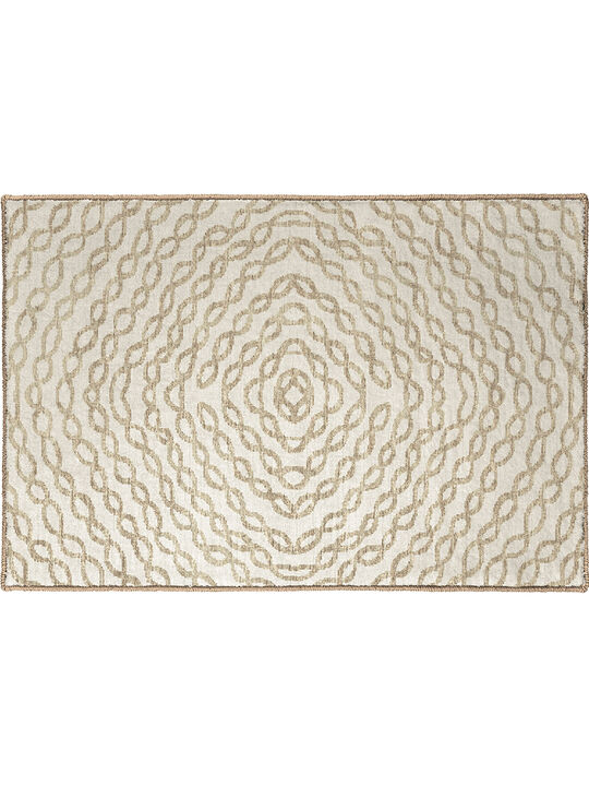 Brisbane BR3 Ivory 20" x 30" Rug
