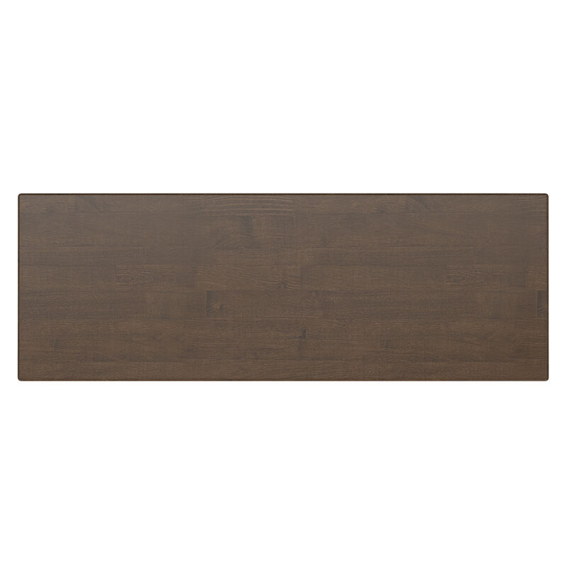 Harper 48 inch Wide Solid Hardwood Mid-Century Modern Medium Storage Cabinet in Walnut Brown image number 6