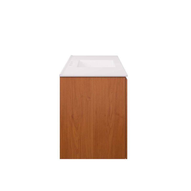 Scenic 48" Wall-Mount Bathroom Vanity image number 2