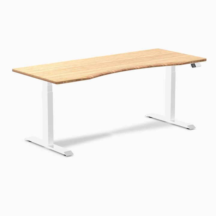 Desky Dual Ergo Edge Sit Stand Desk