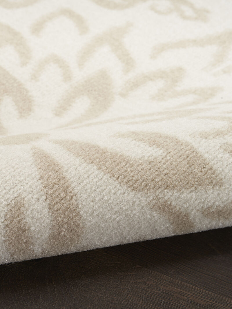 Jubilant JUB06 Ivory/Beige 5'3" x 7'3" Rug