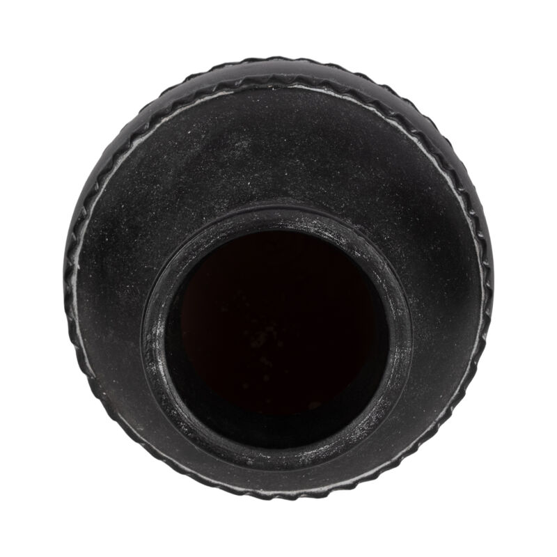 14" Terracotta Vase, Black image number 4