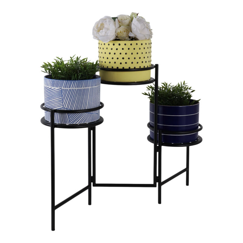 Folding Mandala Plant Stand