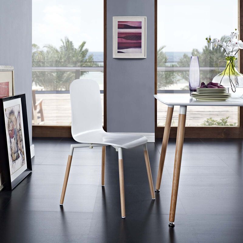 Stack Dining Wood Side Chair image number 4