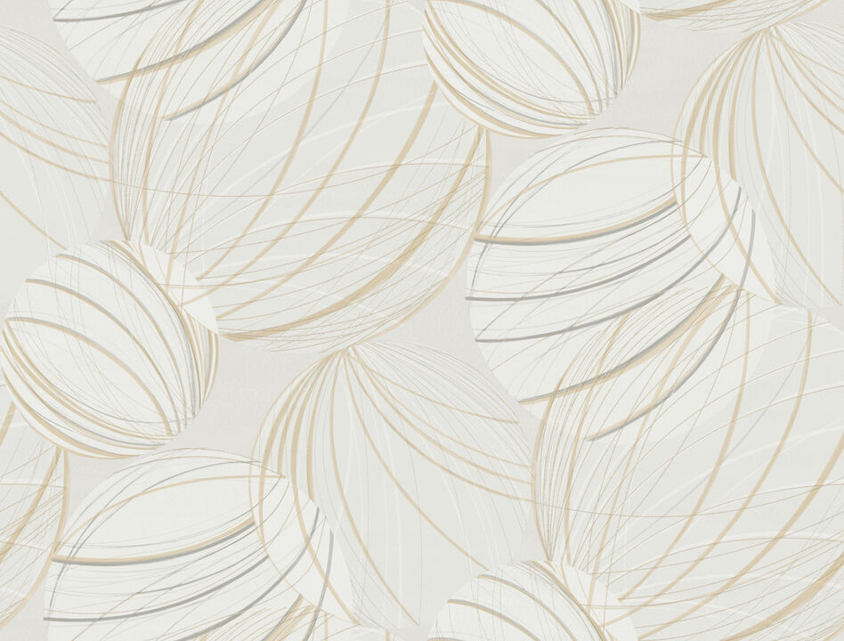 Floating Lanterns Blonde Wallpaper