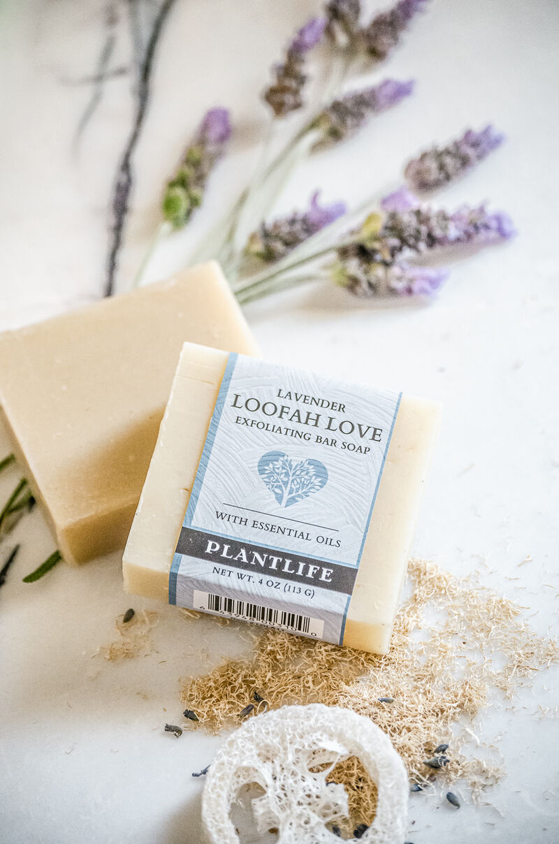 Plantlife Bar Soap - Loofah Love Lavender 3 pack image number 1