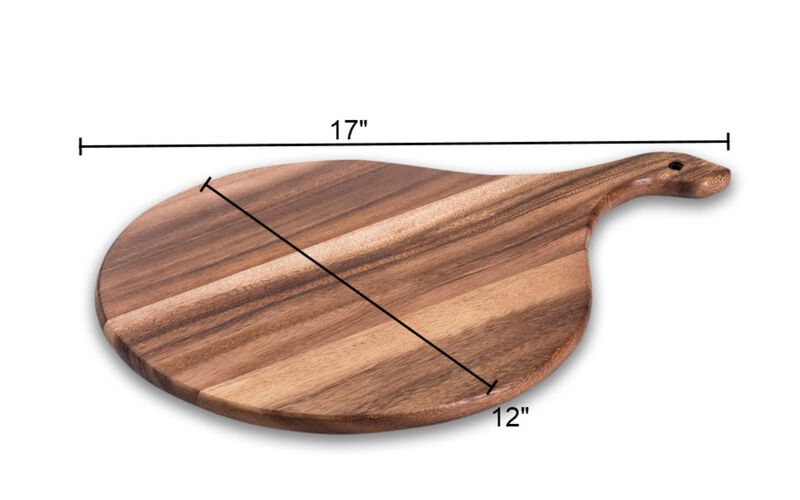 Acacia Wood Cutting/ Charcuterie Board - Small Round