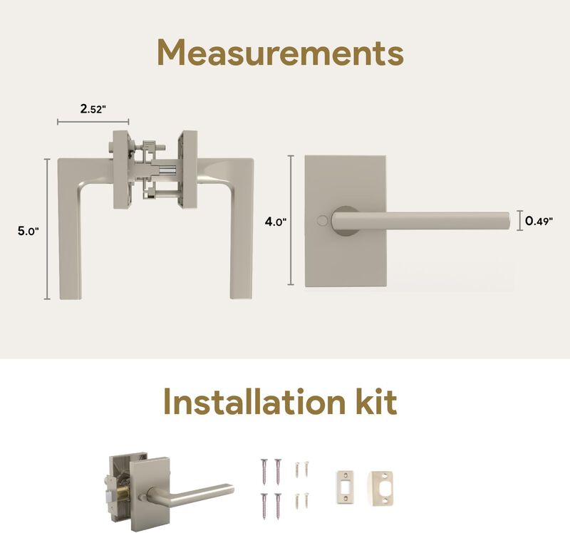 Mega Handles | Glamor Passage Lever