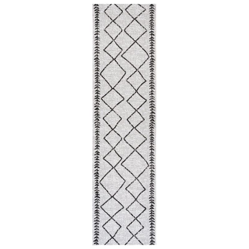 Derya Tribal Diamond Trellis Indoor/Outdoor Area Rug