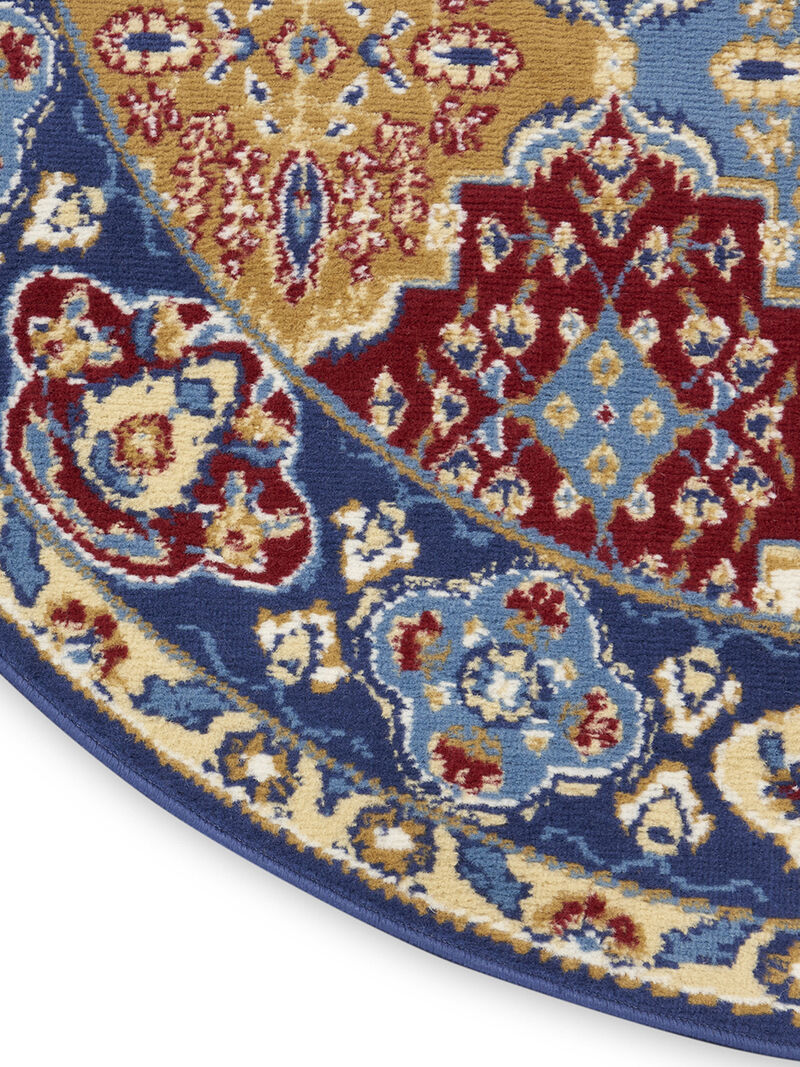 Grafix GRF31 Multicolor 5'3" x Round Rug