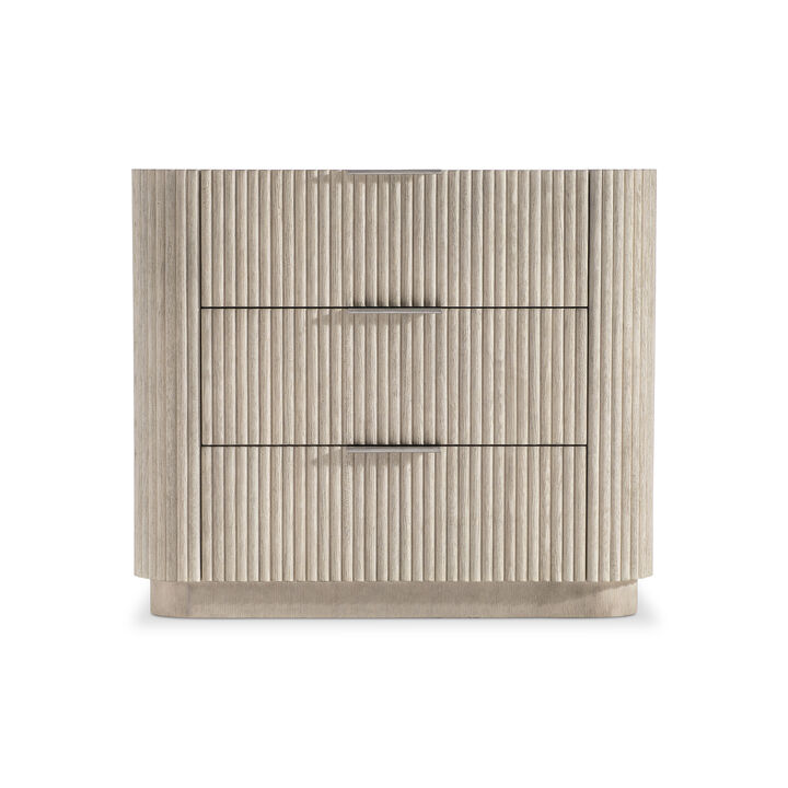 Lucerne Three Drawer Nightstand