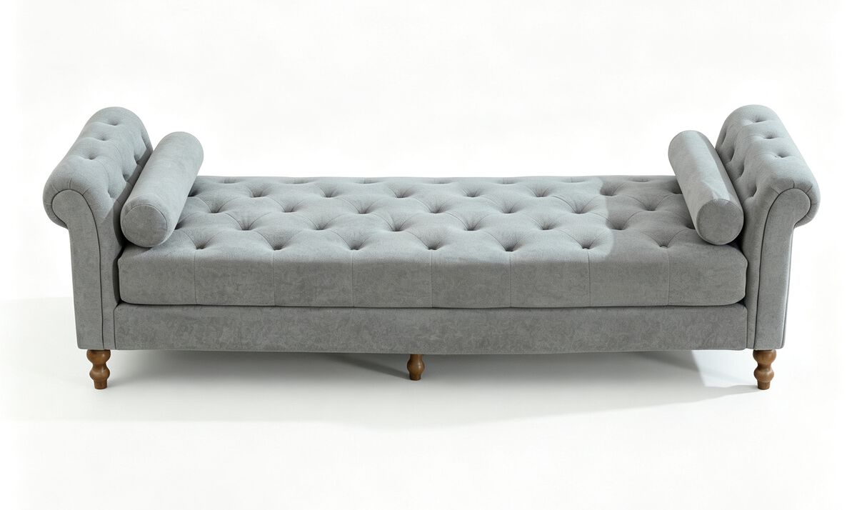 Glonmu Chenille Bench