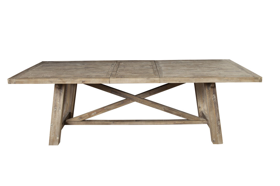 "Newberry Extension Dining Table, Weathered Natural"