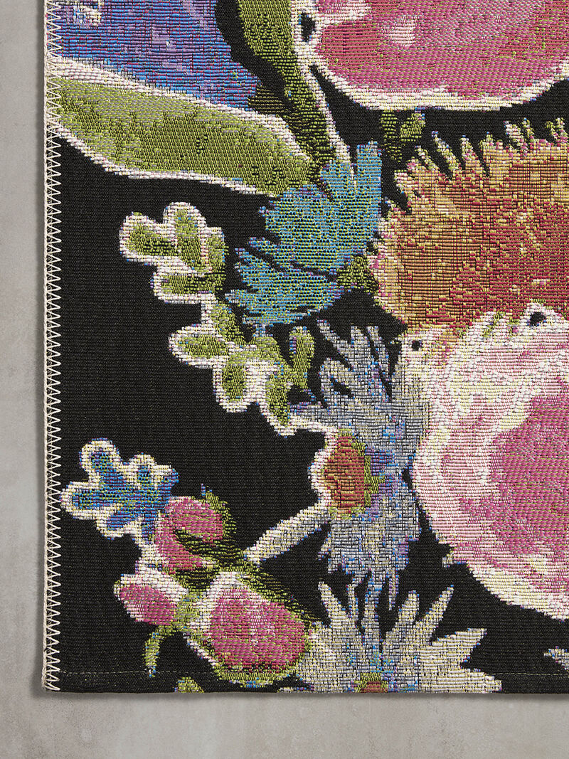 Botanical BOT01 Black/Multi 6'7" x 9'4" Rug