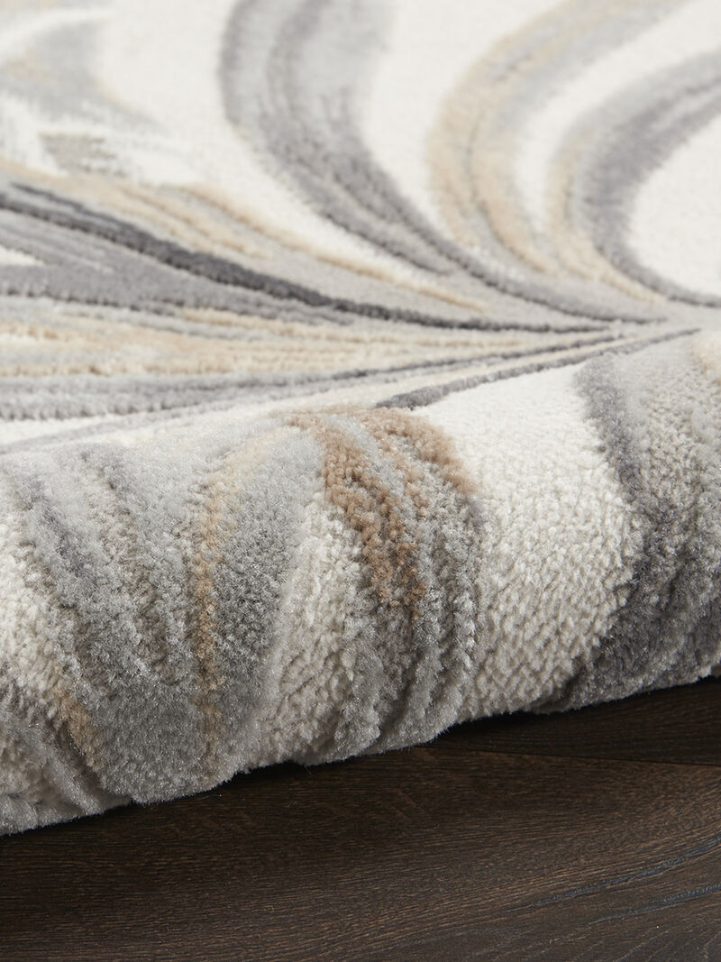 Seaside SDS02 Ivory/Gray 7'10" x 9'10" Rug