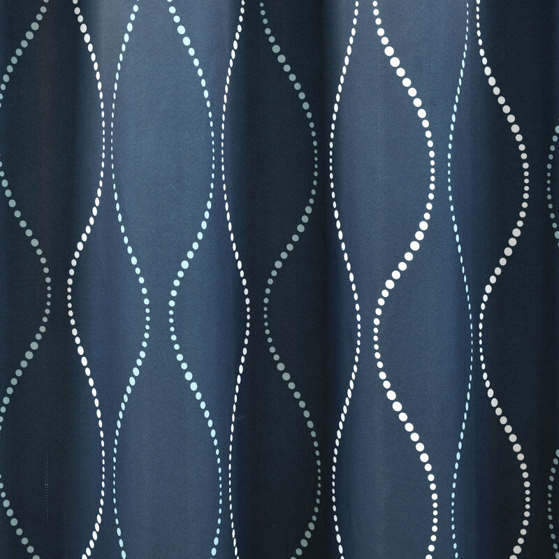 Swirl Light Filtering Window Curtain Panels image number 4