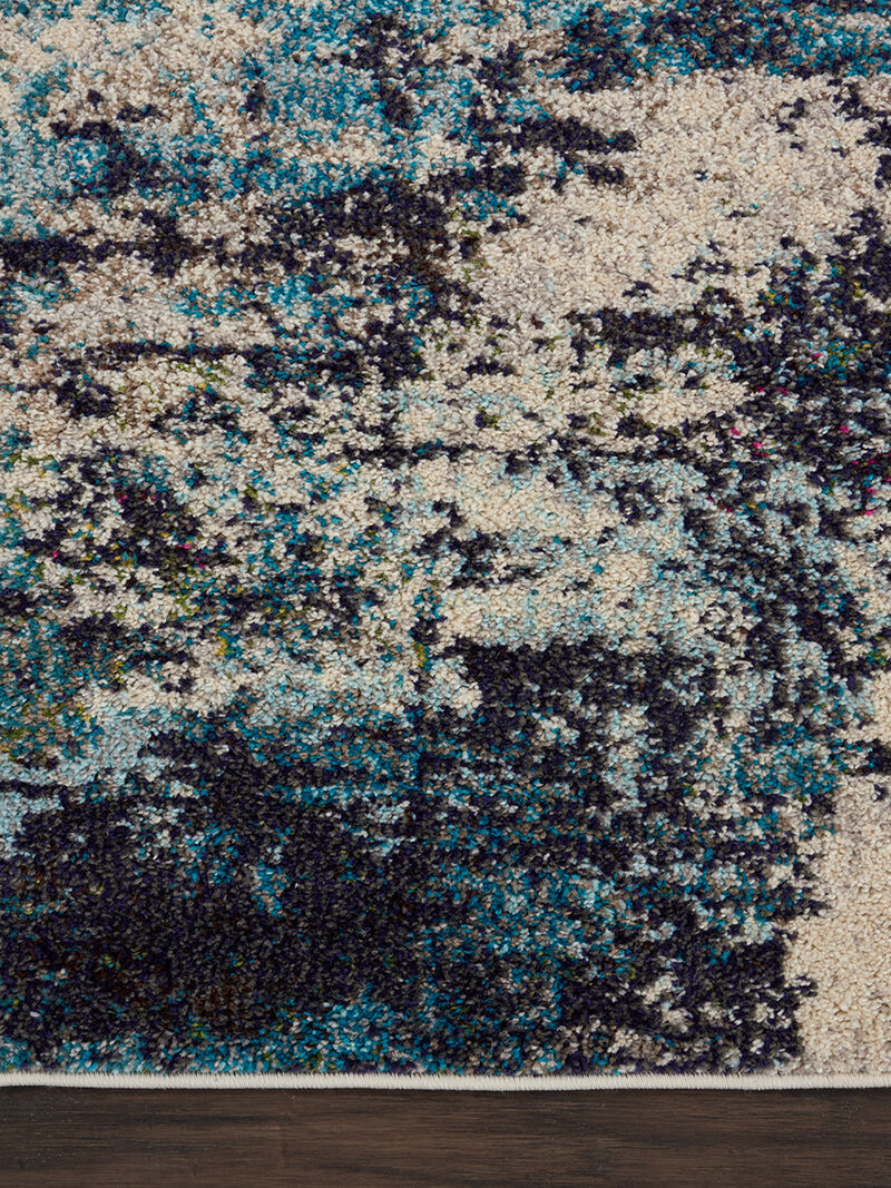 Celestial CES02 Ivory/Blue 10' x 14' Rug