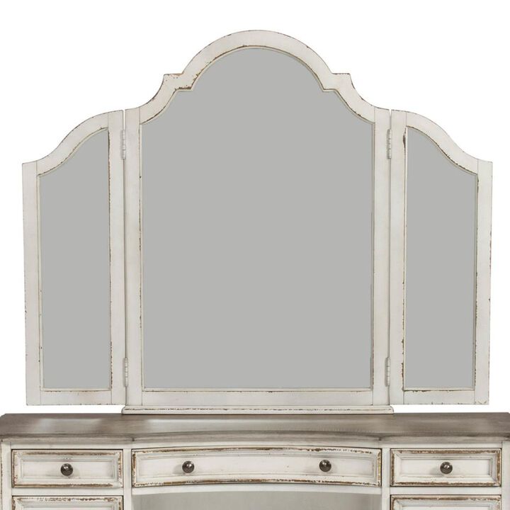 Liberty Furniture Magnolia Manor Vanity Mirror Only in Antique White
