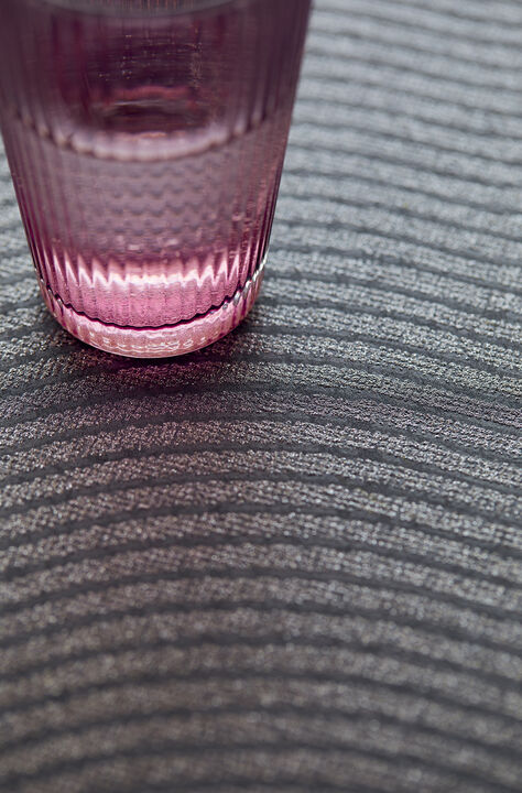 Curves Black Glittering Waves Wallpaper