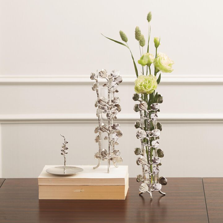Bauhinia Bud Vase- Silver