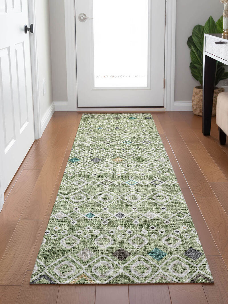 Portico PO4 Aloe 2'3" x 7'6" Rug