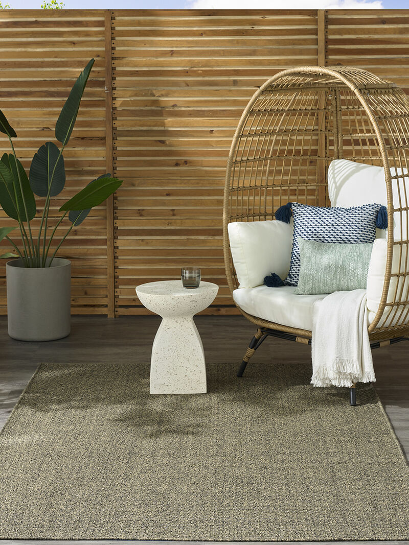 Tulum TLM03 Olive 4' x 6' Rug