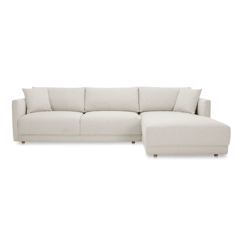 Moe's Home Collection Bryn Sectional Right Oyster