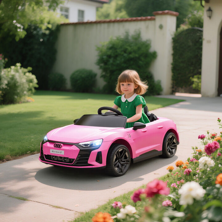 BreeBe Audi RS e-tron GT 12V Ride On Car for Kids with Parent Remote