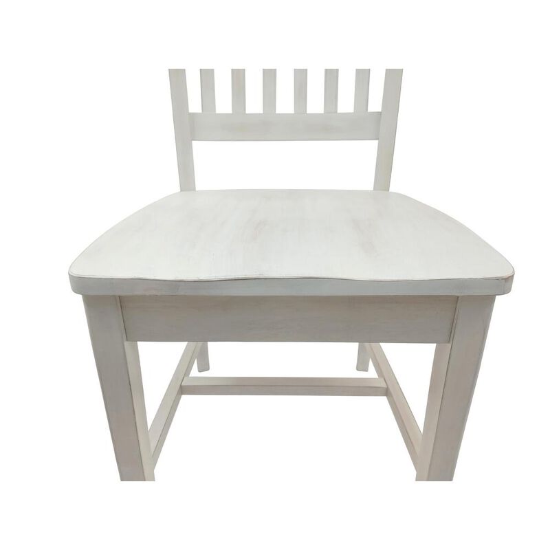 Carolina Living Hudson Dining Chair - Whitewash