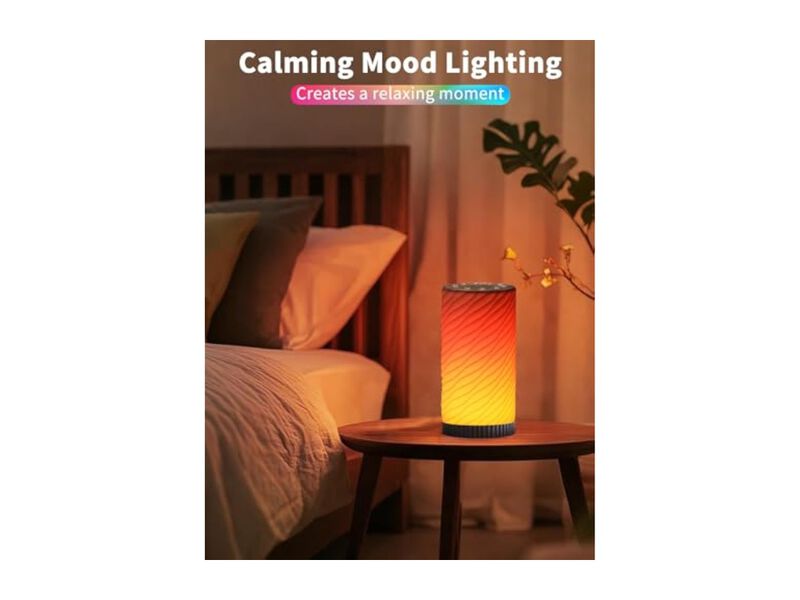 Dimmable Bedside Lamp For Bedroom Bedside White image number 2