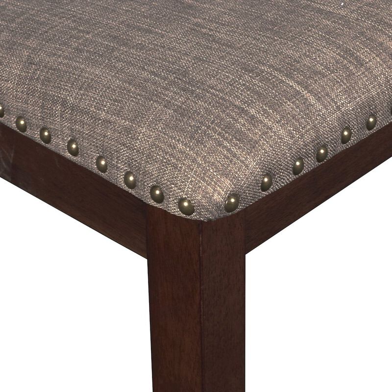 New Classic Furniture Bixby Wood Dining Chair in Espresso Brown (Set of 6)