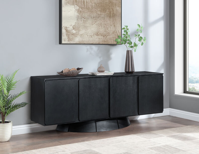 Meridian Furniture Bellona Black Sideboard/Buffet image number 1
