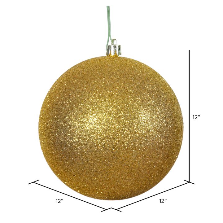 Vickerman Anti Gold Glitter Ball Drilled Cap -