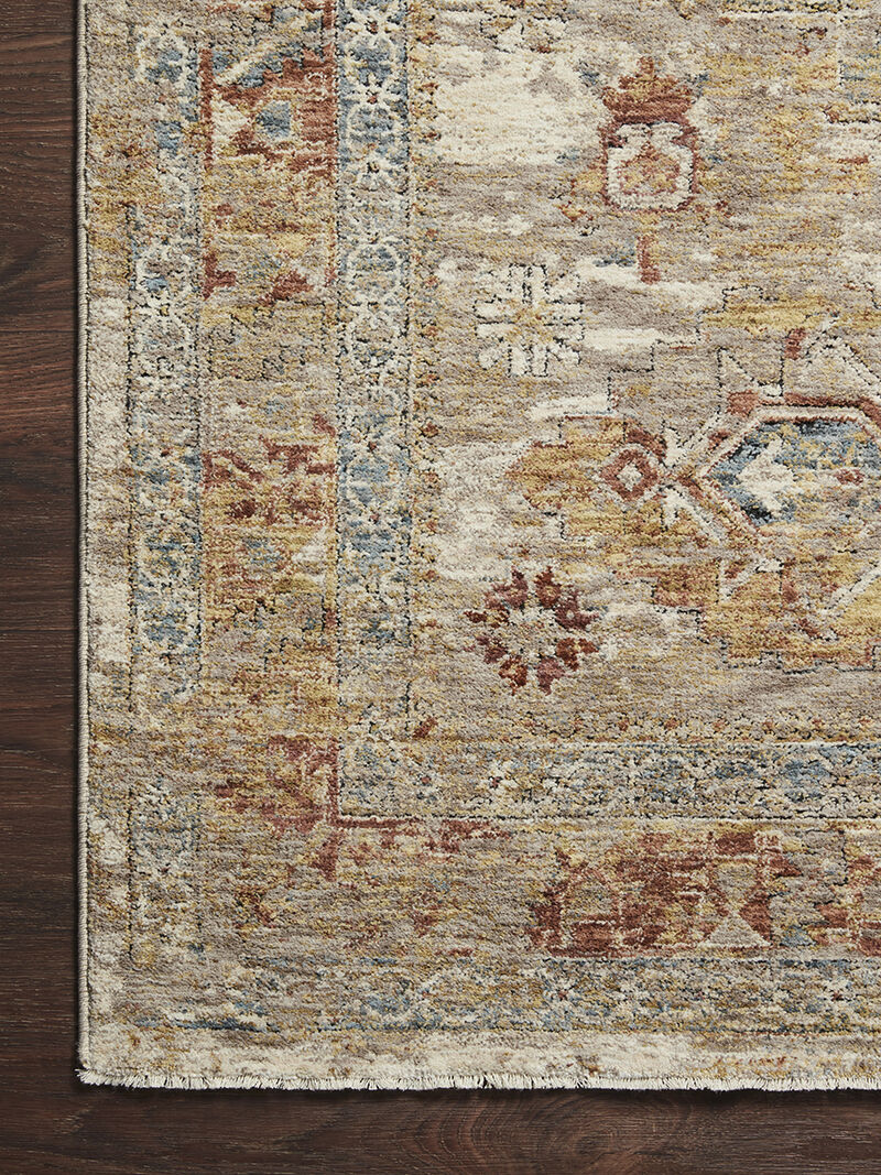 Gaia GAA02 Gold/Taupe 7'10" x 10'2" Rug