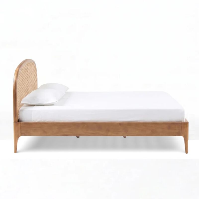 Mico Rattan Queen Bed image number 1