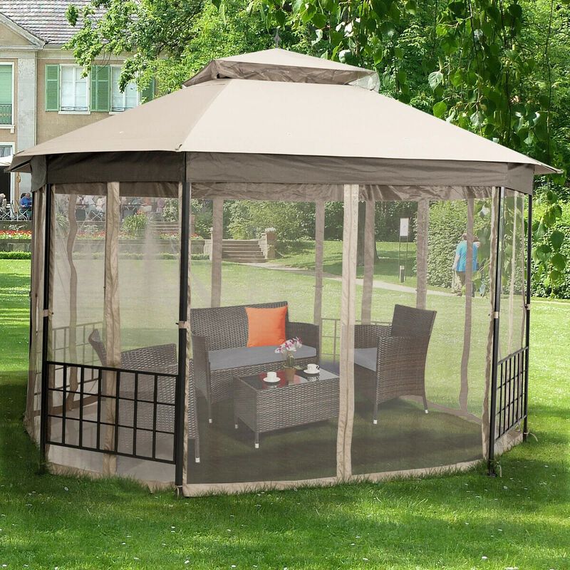 10'x 12' Octagonal Patio Gazebo image number 1