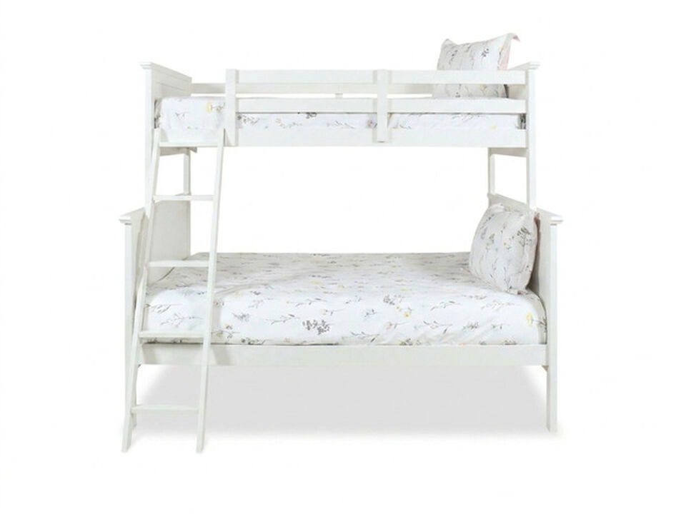 Hunter Hill White Twin Over Full Bunk Bed