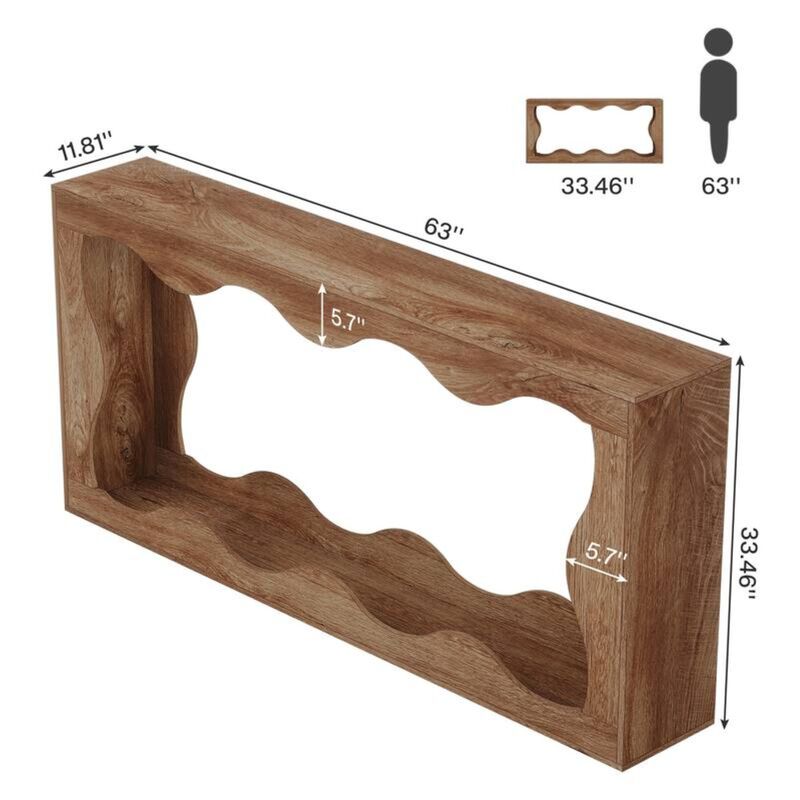 Tribesigns Console Table Farmhouse Entryway Table image number 4