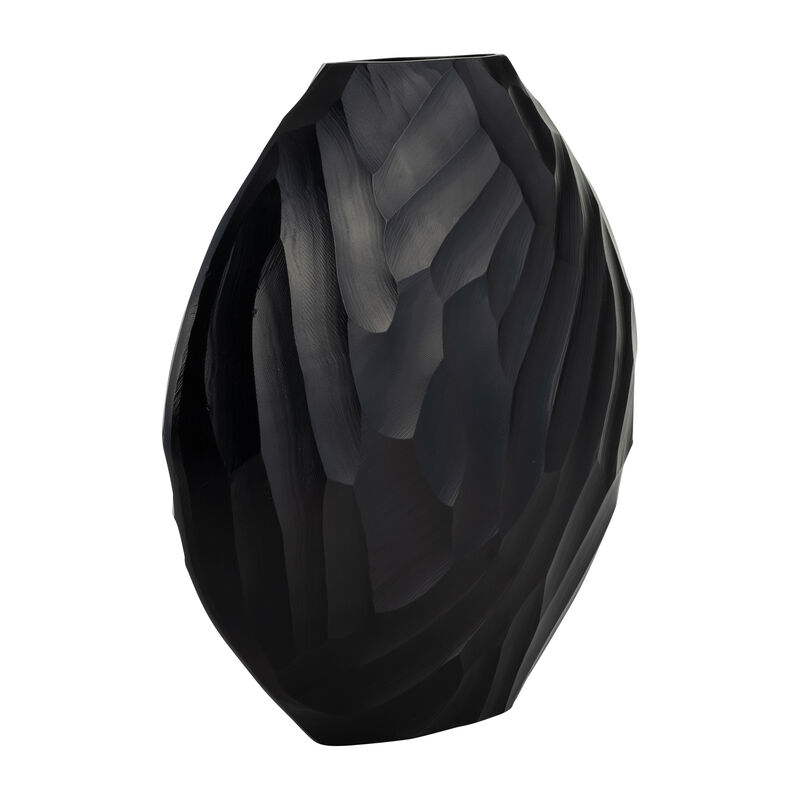 Aluminum 14"H Hammered Vase image number 1