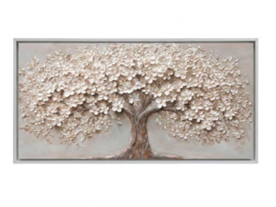 Canvas Wall Art Decor Oversized Living Room Tree Life Modern Large White Walls