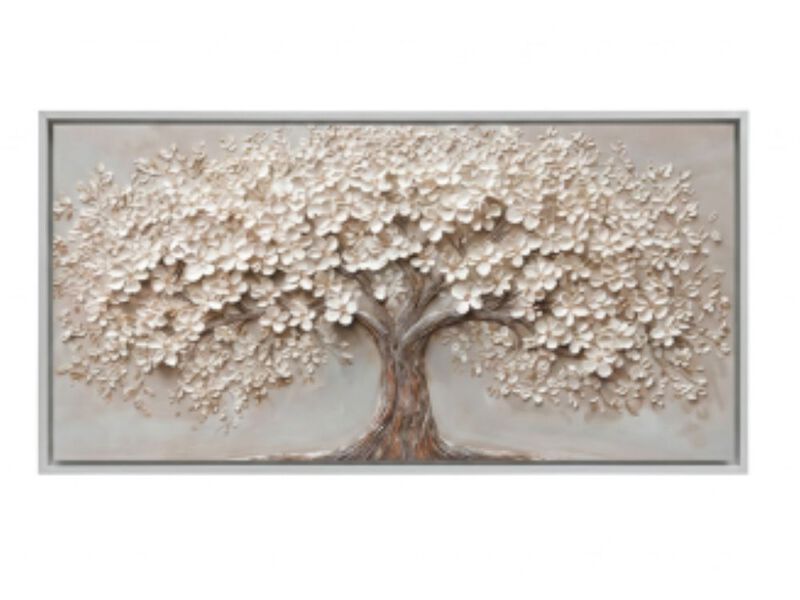 Canvas Wall Art Decor Oversized Living Room Tree Life Modern Large White Walls image number 0