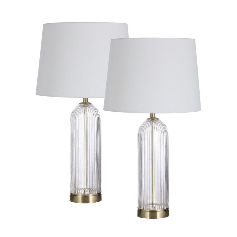 Renwil Ocala Table Lamp- Set Of Two In Yellow Color