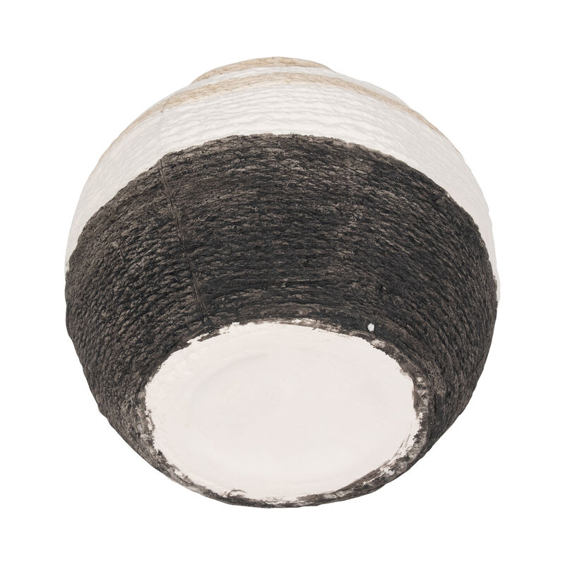 7" Striped Woven Textured Vase image number 5